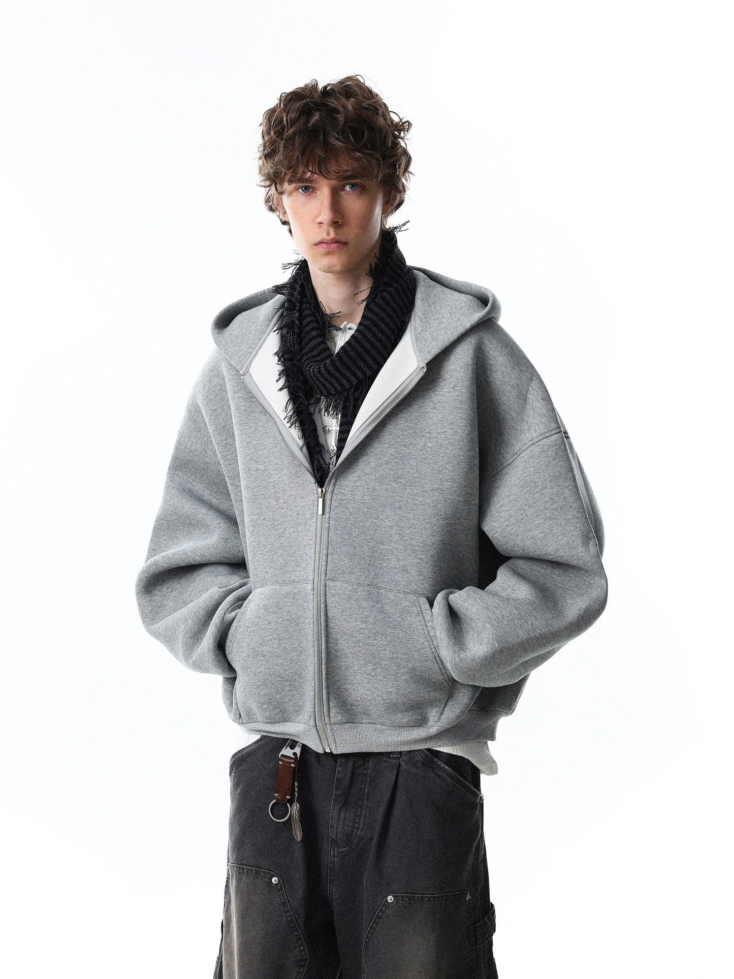 Essential Short Hoodie (2color)