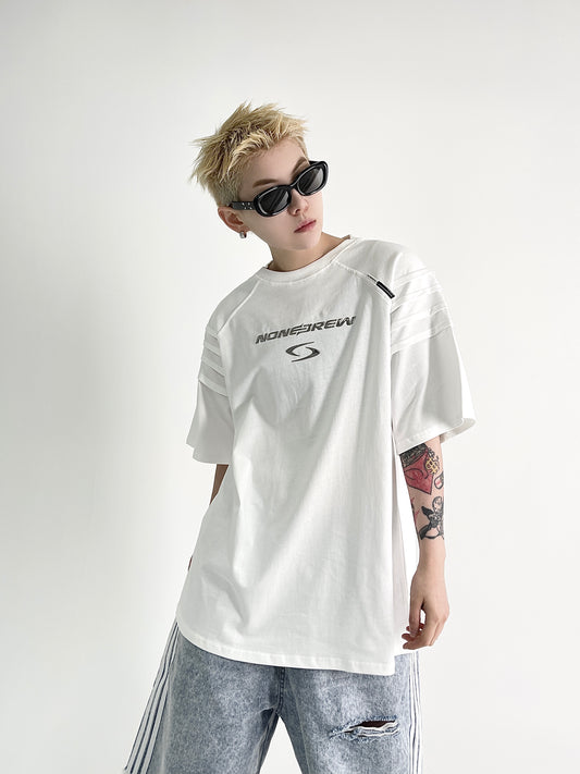 Metal Backle T-shirt (2color)