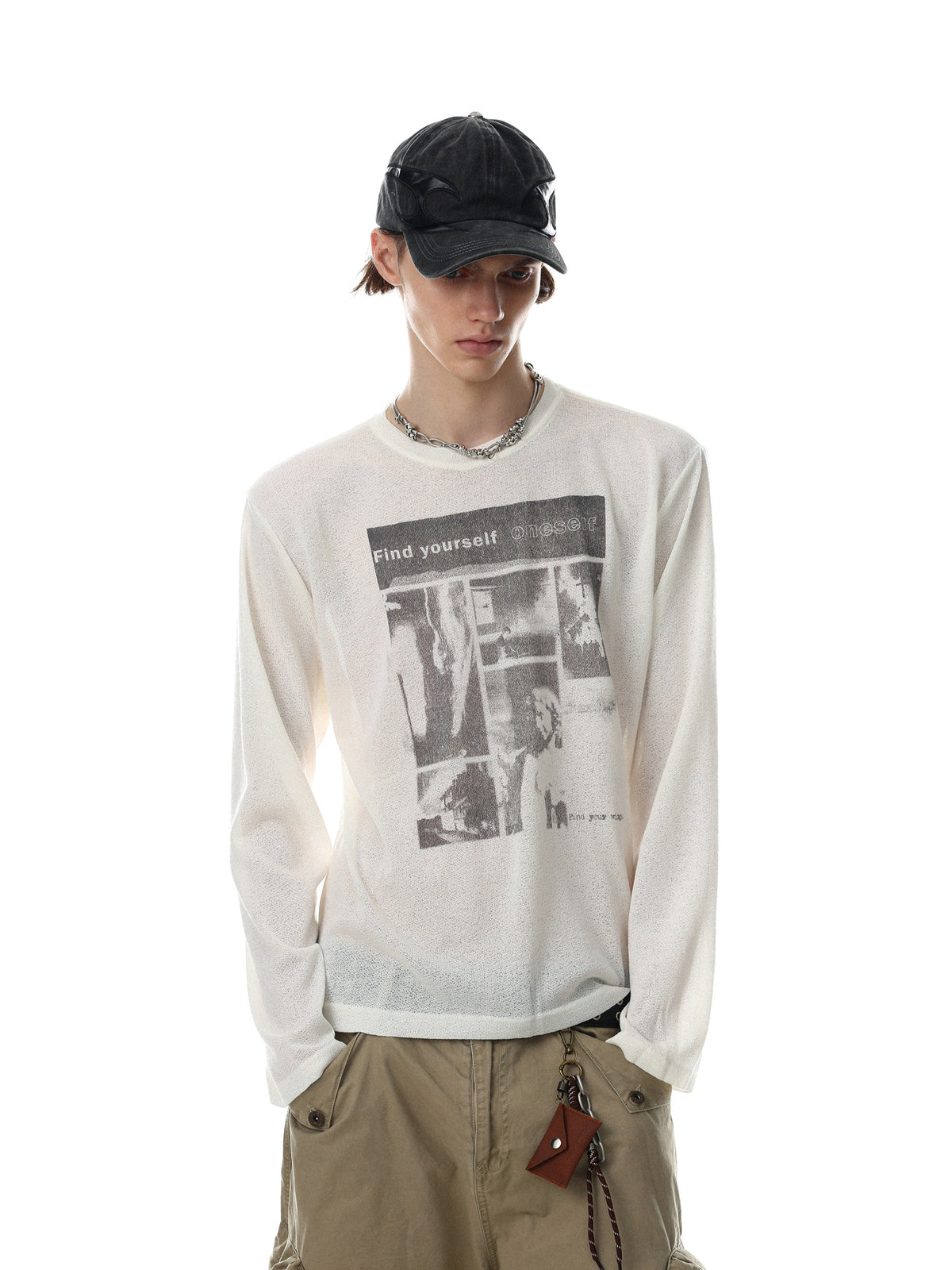 Vintage Graphic Slub Longsleeve Tee