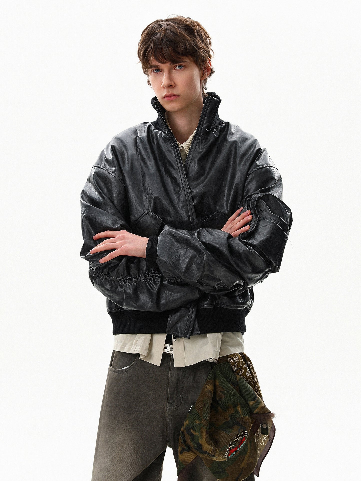 Tactical Flight Leather Blouson