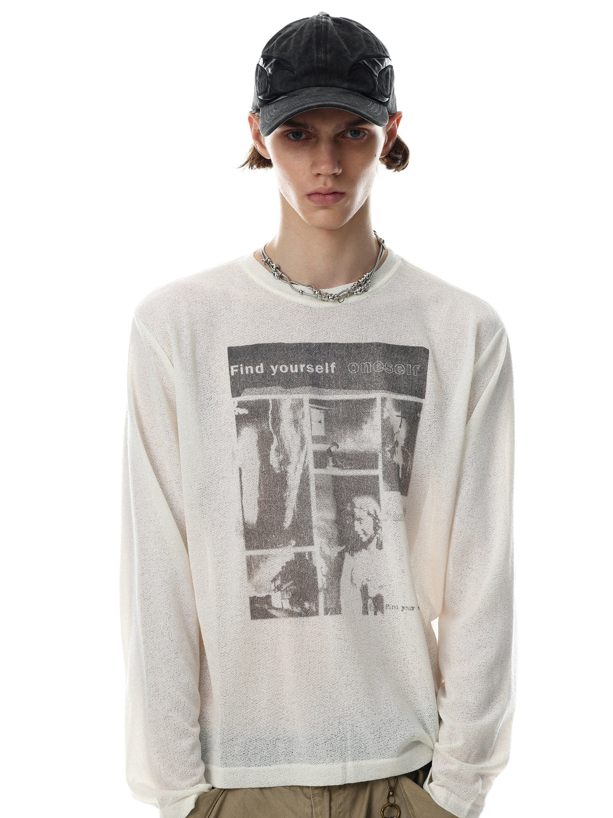 Vintage Graphic Slub Longsleeve Tee