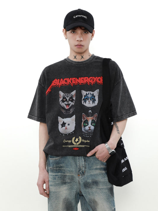 Punk Cat T-shirt