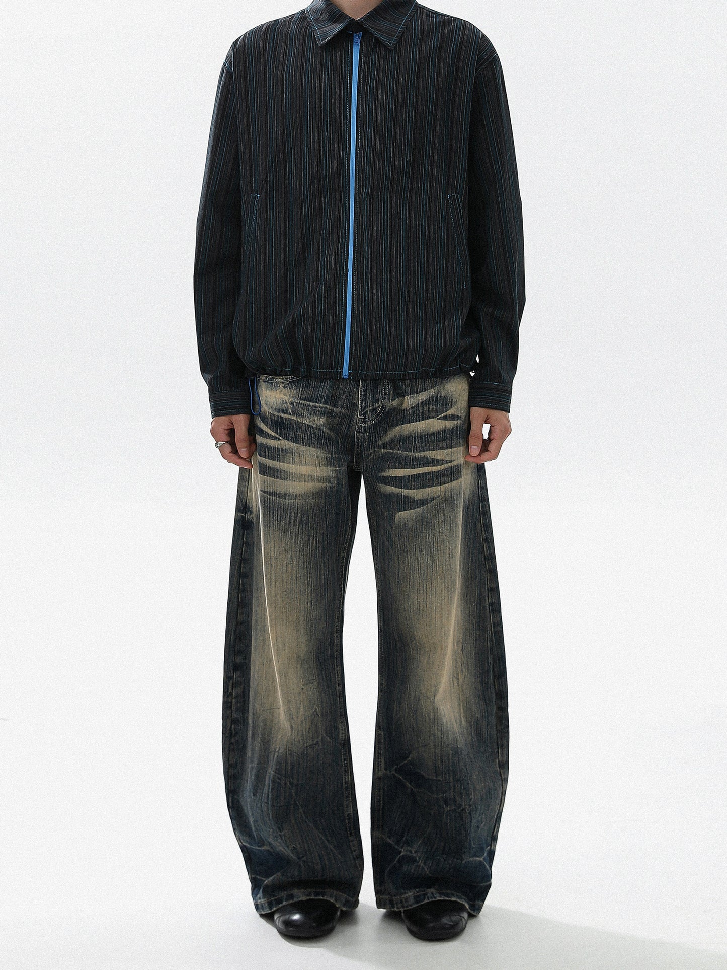 Dark Indigo Washed Denim