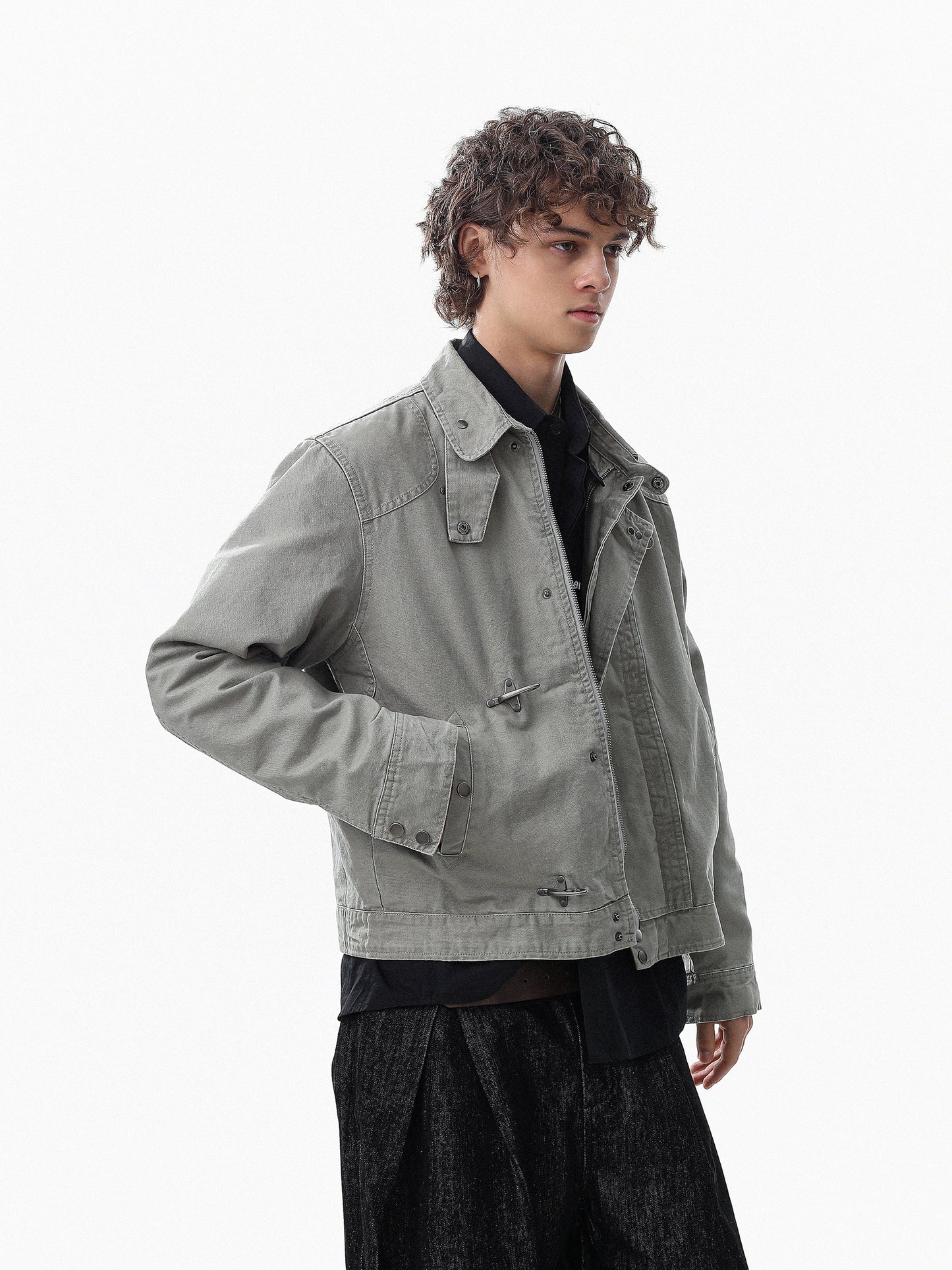 Fireman Denim Jacket (2color)