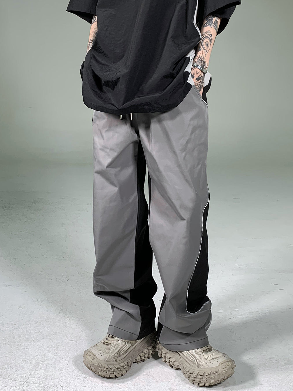 Casual Design Track Pants (2color)