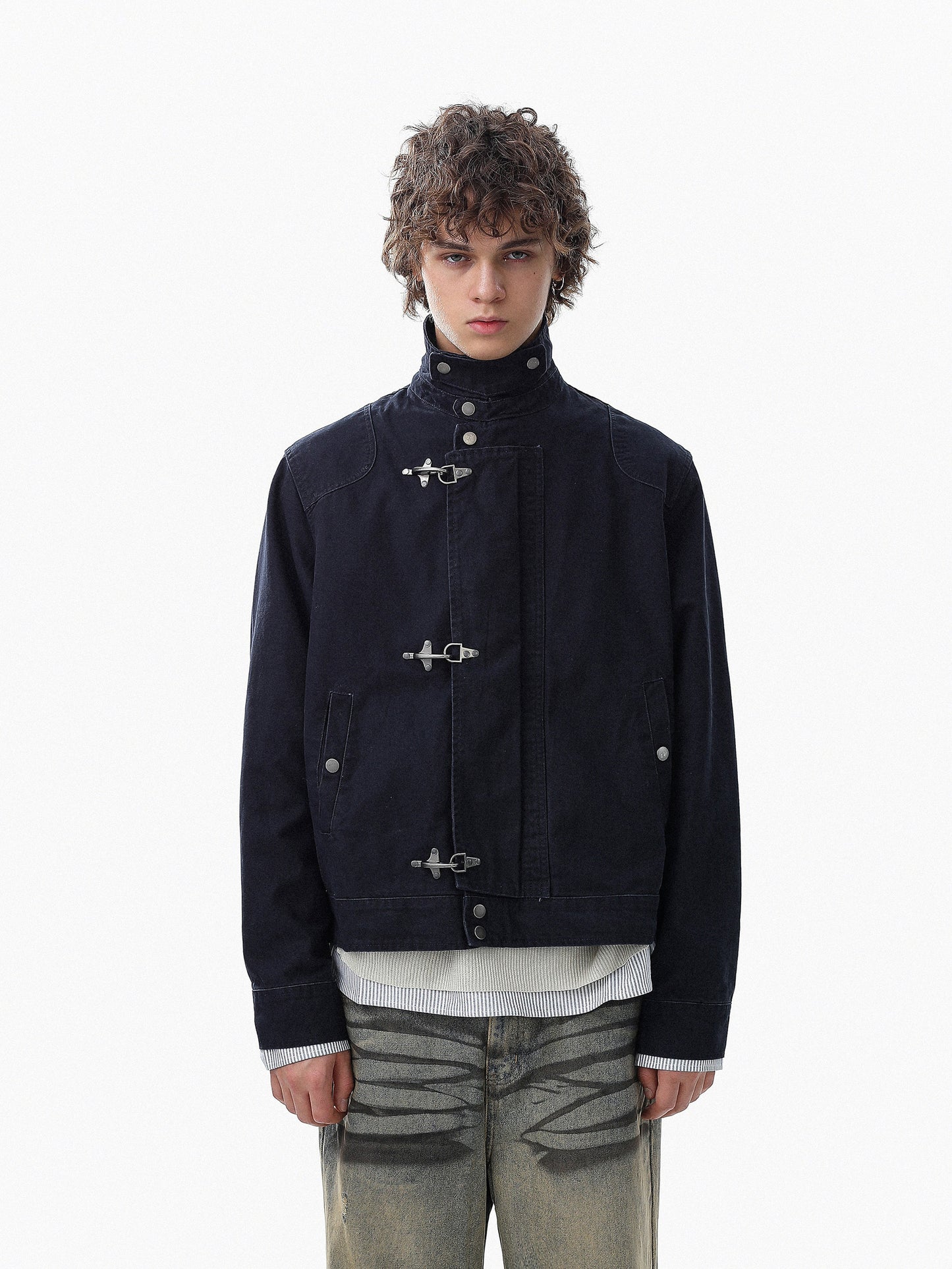 Fireman Denim Jacket (2color)