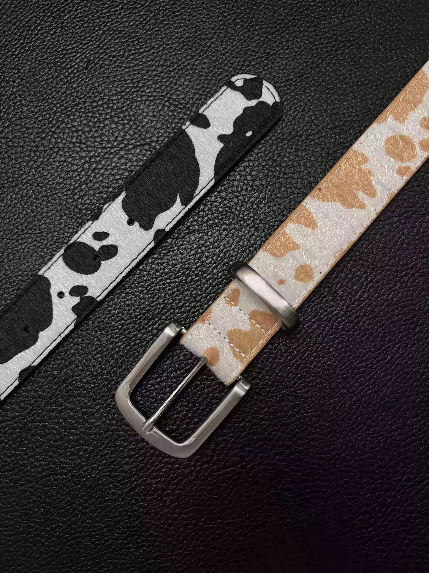 Caw Pattern Belt (2color)