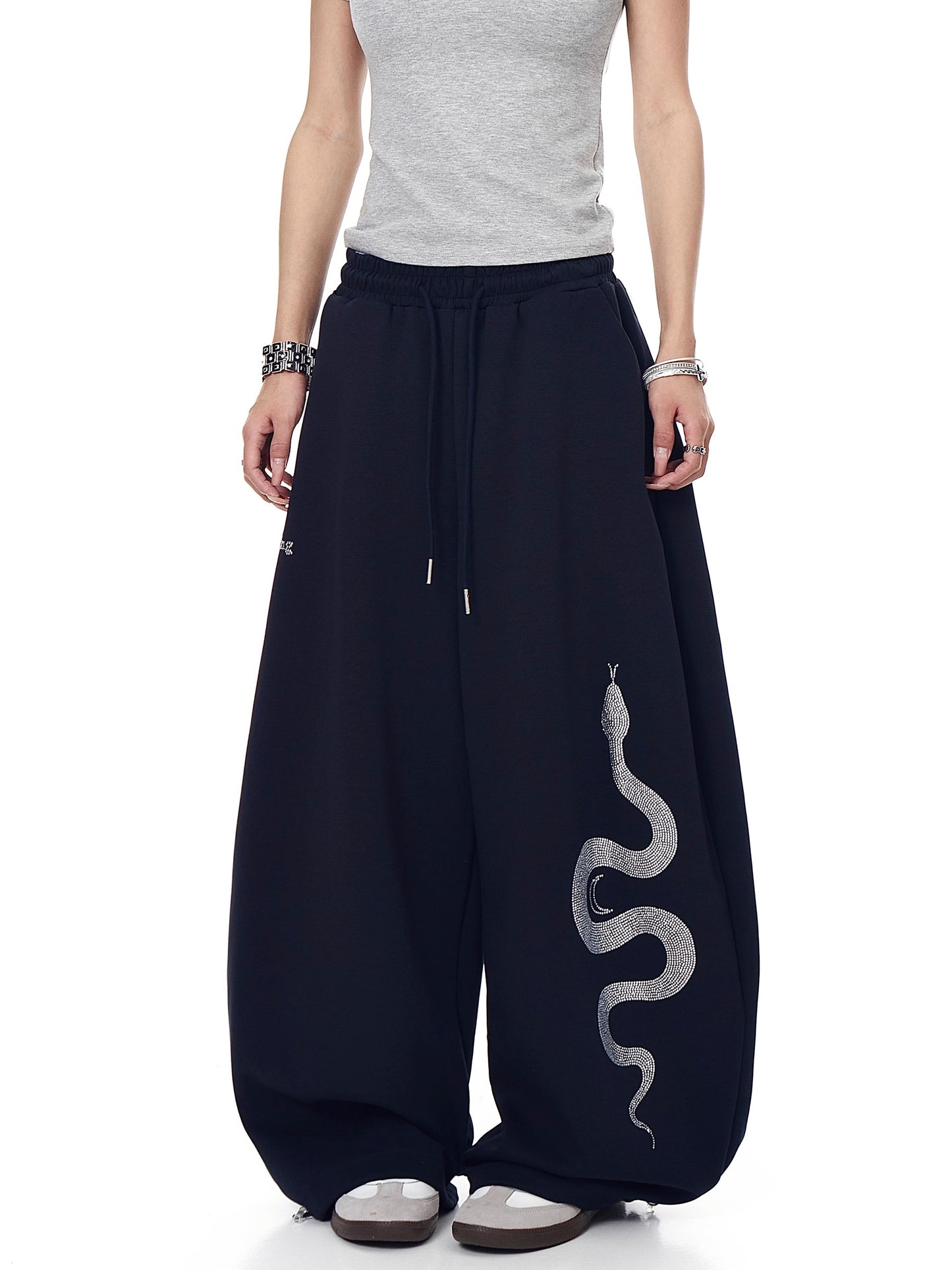 Snake Sweat Pants (2color)