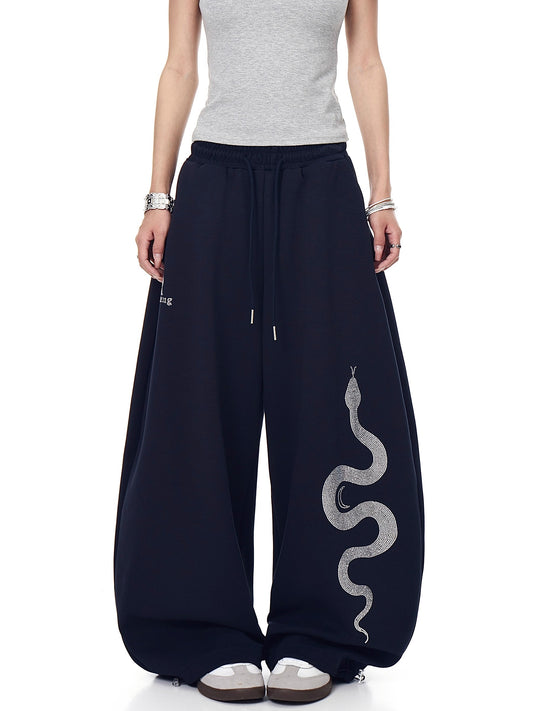 Snake Sweat Pants (2color)